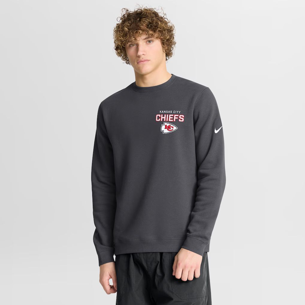 2026 NFL Kansas City Chiefs round-neck sweatshirt 04->kansas city chiefs->NFL Jersey